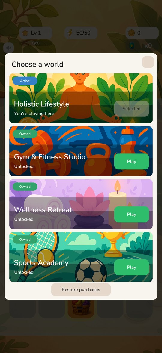 Choose a wellness world