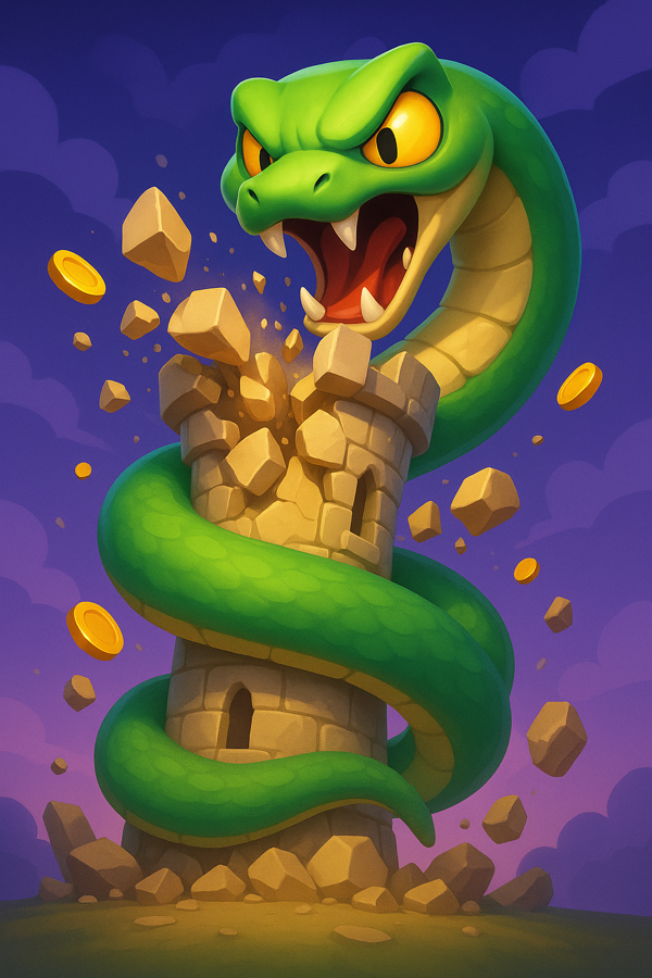 Snake Smash 3D